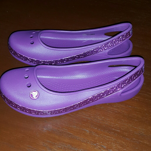 Purple CROCS - Picture 2 of 3